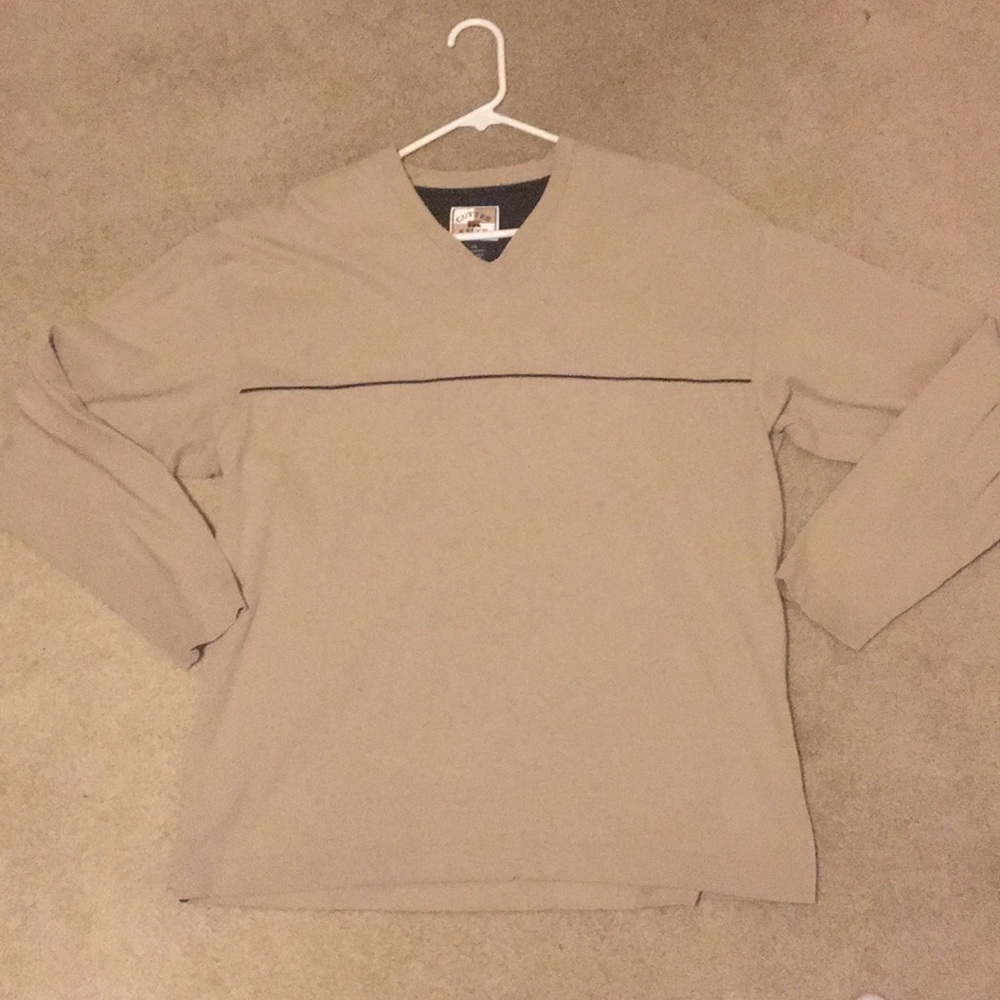 Cutter and buck hoodless sweat shirt